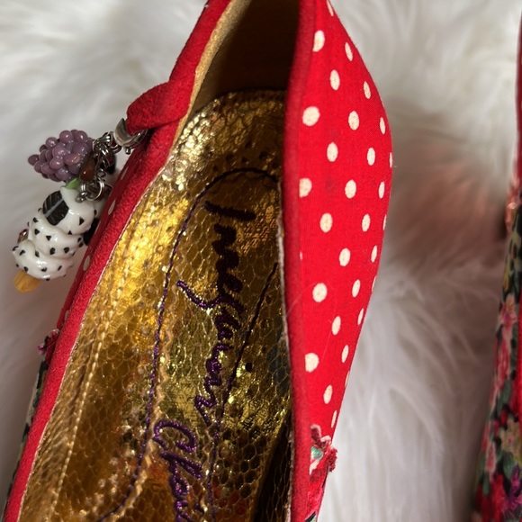 ❌ Irregular Choice Red Stick Of Rock Lucite Heels - Picture 12 of 16